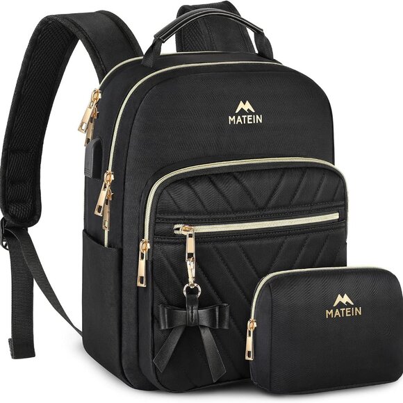 Lightweight Mini Backpack Purse for Daily Use - USB Charging & Organizer Bag - Picture 9 of 9